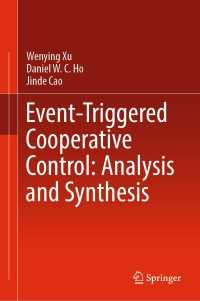 Event-Triggered Cooperative Control: Analysis and Synthesis