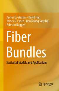 Fiber Bundles〈1st ed. 2022〉 : Statistical Models and Applications