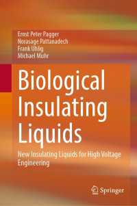 Biological Insulating Liquids : New Insulating Liquids for High Voltage Engineering