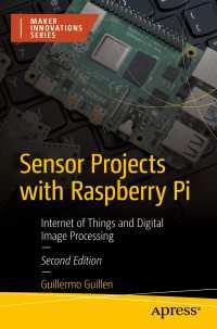 Sensor Projects with Raspberry Pi〈Second Edition〉 : Internet of Things and Digital Image Processing（2）