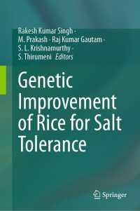 Genetic Improvement of Rice for Salt Tolerance