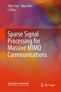 Sparse Signal Processing for Massive MIMO Communications