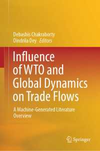 Influence of WTO and Global Dynamics on Trade Flows : A Machine-Generated Literature Overview