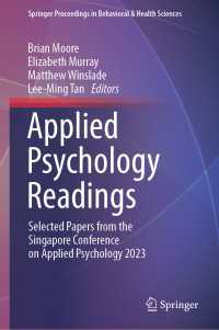 Applied Psychology Readings : Selected Papers from the Singapore Conference on Applied Psychology 2023