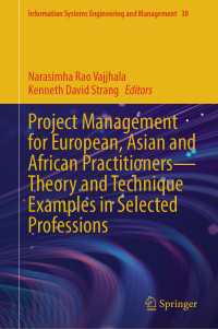 Project Management for European, Asian and African Practitioners—Theory and Technique Examples in Selected Professions