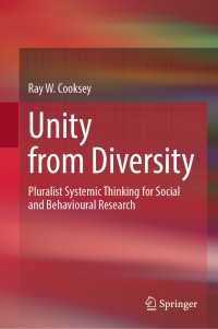 Unity from Diversity : Pluralist Systemic Thinking for Social and Behavioural Research