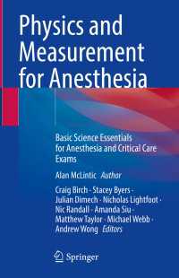 Physics and Measurement for Anesthesia : Basic Science Essentials for Anesthesia and Critical Care Exams