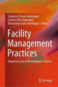 Facility Management Practices : Empirical Cases in Developing Countries
