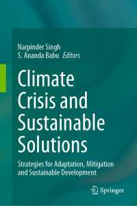 Climate Crisis and Sustainable Solutions : Strategies for Adaptation, Mitigation and Sustainable Development