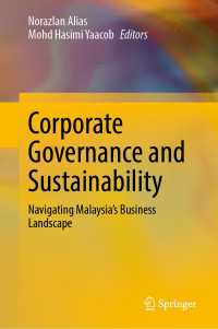 Corporate Governance and Sustainability : Navigating Malaysia's Business Landscape