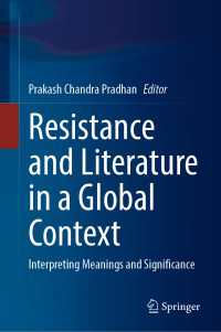 Resistance and Literature in a Global Context : Interpreting Meanings and Significance