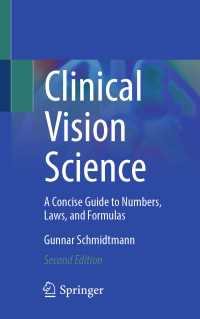 Clinical Vision Science〈Second Edition 2025〉 : A Concise Guide to Numbers, Laws, and Formulas（2）