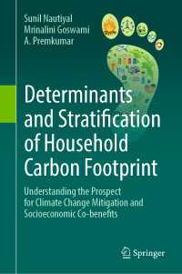 Determinants and Stratification of Household Carbon Footprint : Understanding the Prospect for Climate Change Mitigation and Socioeconomic Co-benefits