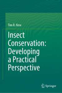 Insect Conservation: Developing a Practical Perspective