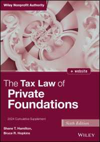 The Tax Law of Private Foundations : 2024 Cumulative Supplement（6）