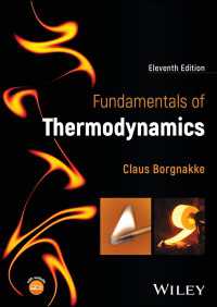 熱力学の基礎（テキスト・第１１版）<br>Fundamentals of Thermodynamics（11）
