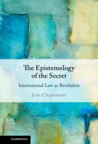 The Epistemology of the Secret : International Law as Revelation