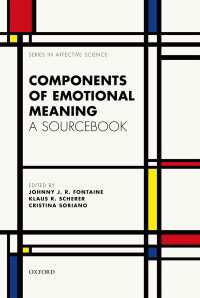 Components of emotional meaning : A sourcebook