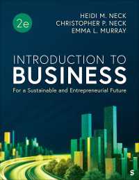 Introduction to Business : For a Sustainable and Entrepreneurial Future（Second Edition）