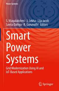 Smart Power Systems : Grid Modernization Using AI and IoT-Based Applications