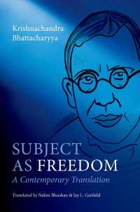Subject as Freedom : A Contemporary Translation