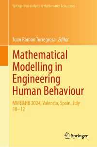 Mathematical  Modelling in Engineering Human Behaviour : MME&HB 2024, Valencia, Spain, July 10–12
