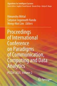 Proceedings of International Conference on Paradigms of Communication, Computing and Data Analytics : PCCDA 2025, Volume 2