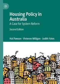 Housing Policy in Australia〈Second Edition 2025〉 : A Case for System Reform（2）