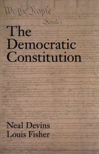 アメリカの民主的憲法<br>The Democratic Constitution