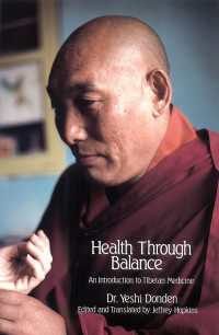 Health through Balance : An Introduction to Tibetan Medicine