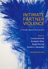 Intimate Partner Violence : A Health-Based Perspective（2）