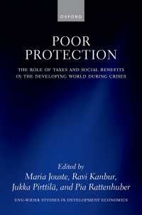 Poor Protection : The Role of Taxes and Social Benefits in the Developing World During Crises