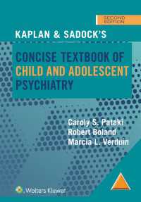 Kaplan & Sadock’s Concise Textbook of Child and Adolescent Psychiatry（2）