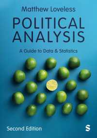 政治分析ガイド：データと統計（第２版）<br>Political Analysis : A Guide to Data and Statistics（Second Edition）
