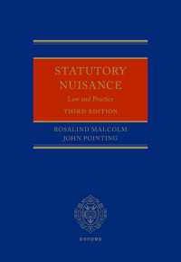 Statutory Nuisance : Law and Practice（3）