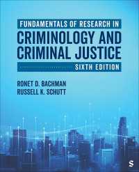 Fundamentals of Research in Criminology and Criminal Justice（Sixth Edition）