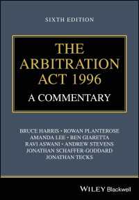 The Arbitration Act 1996 : A Commentary（6）