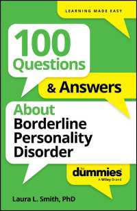 100 Questions & Answers About Borderline Personality Disorder For Dummies