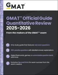 GMAT Official Guide Quantitative Review 2025-2026 : Book + Online Question Bank
