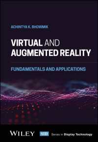 ＶＲ／ＡＲ：基礎と応用<br>Virtual and Augmented Reality : Fundamentals and Applications