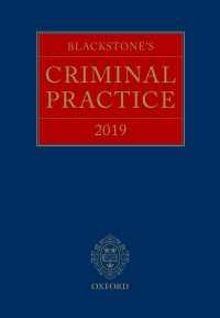 Blackstone's Criminal Practice 2019