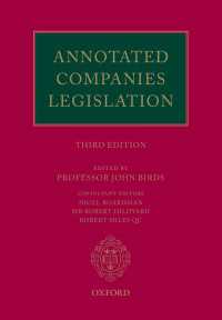 Annotated Companies Legislation（3）