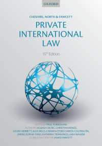 Cheshire, North & Fawcett: Private International Law（15）