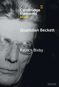 Quotidian Beckett : Art of Everyday Life
