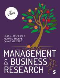 経営調査（第８版）<br>Management and Business Research（Eighth Edition）