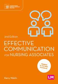 Effective Communication for Nursing Associates（Second edition）