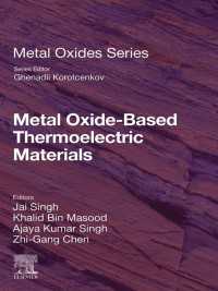 Metal Oxide-Based Thermoelectric Materials