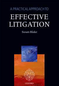 A Practical Approach to Effective Litigation（8）