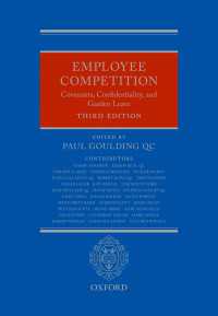 Employee Competition : Covenants, Confidentiality, and Garden Leave（3）