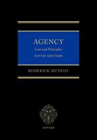 Agency : Law and Principles（5）